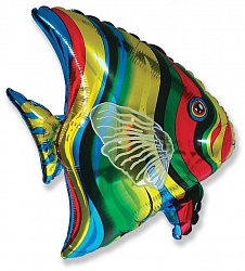 Фольгированный шар "Тропическая рыба", 66 см